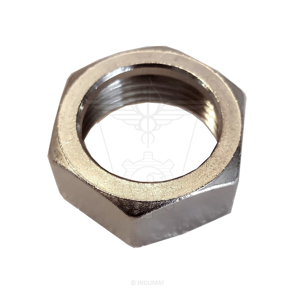1/2 NICKELED BRASS NUT per SANIFLEX®-INOX DN12 - 371312NI