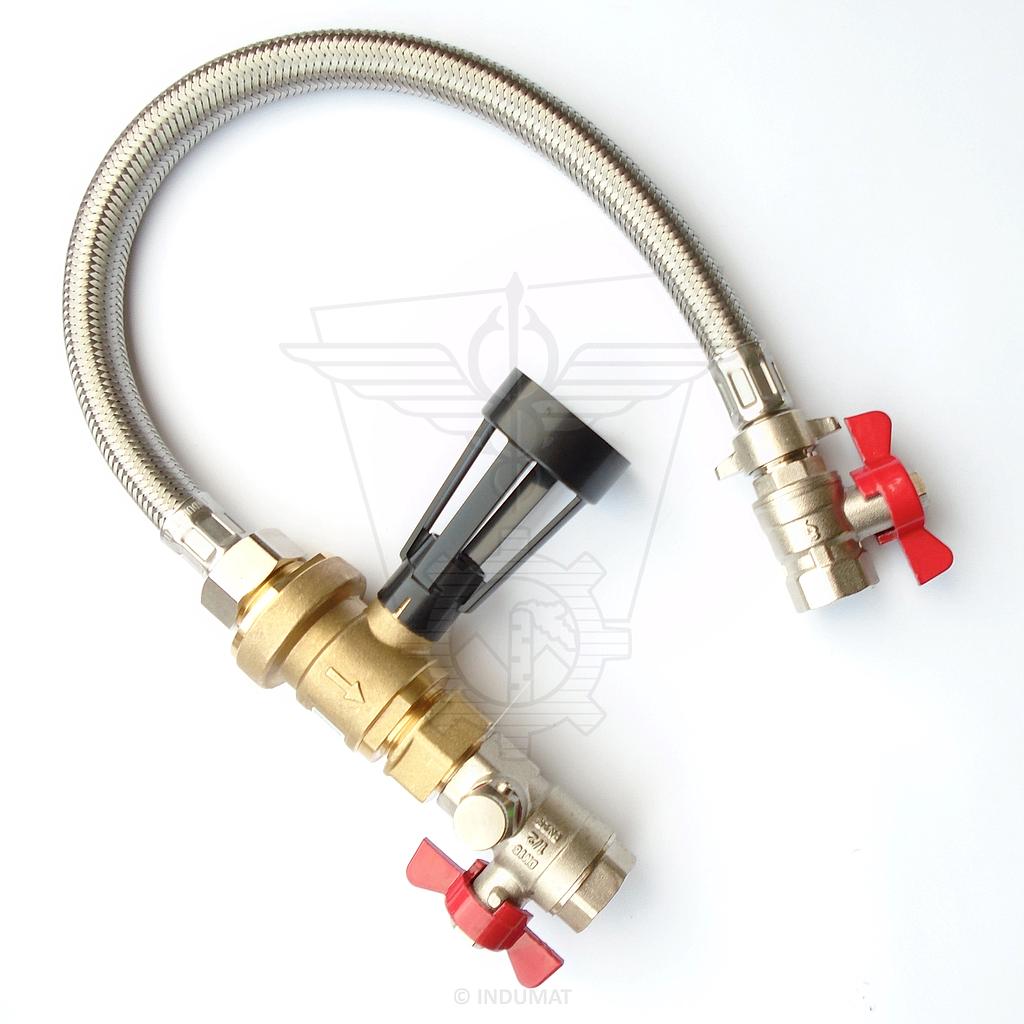 Filling loop kit with CA non-return valve EN 1717 - 410434CA 
