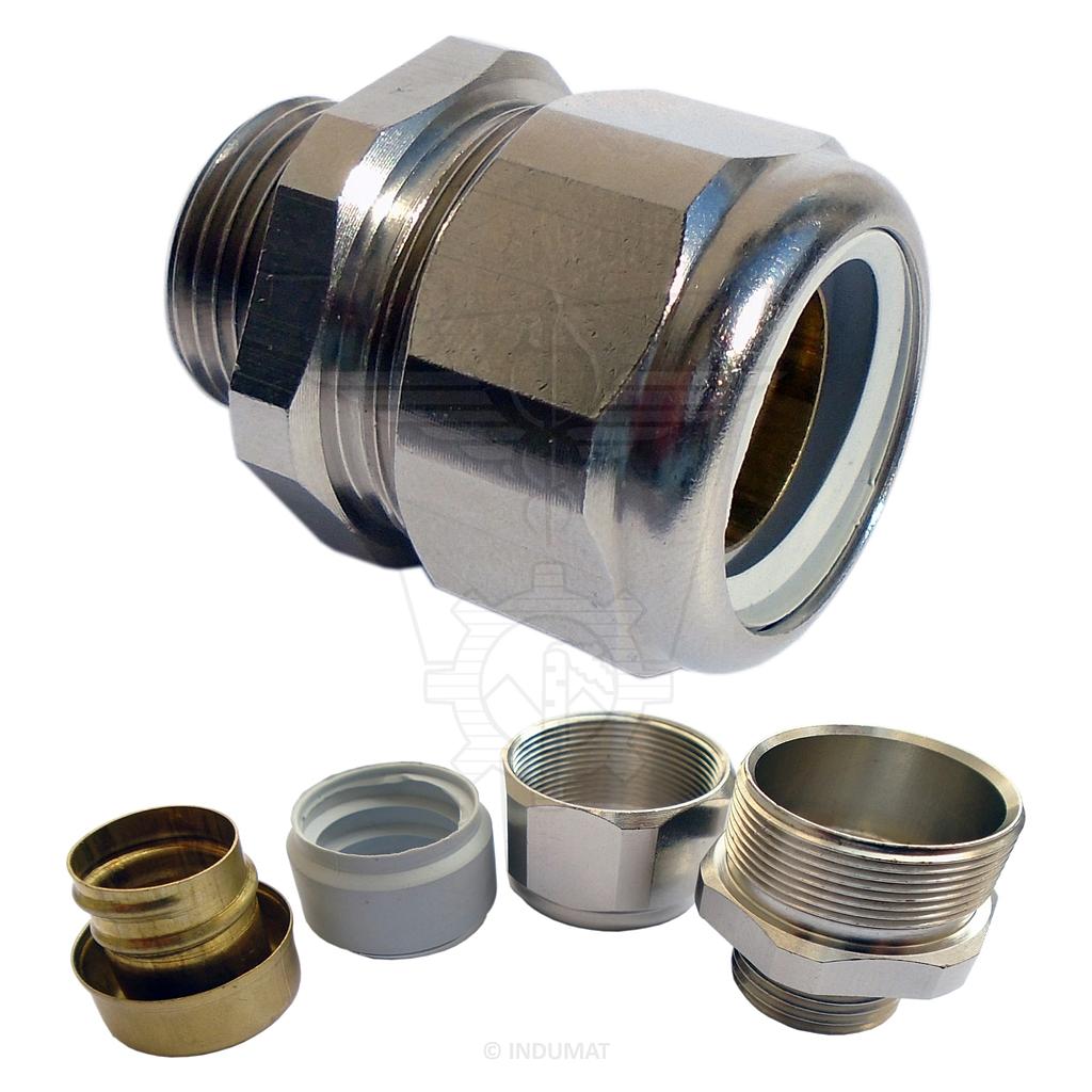 Protección de cables / Conectores de protección de cables / De metal: RMF-M for SAR-PVC, SAR-PU, SAR-PA, DAR-PU blue - 102101