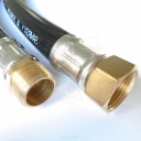 [404025...] Flexible hose for drinking water Saniflex®-al DN25 M4/4" x F4/4" ACS approval - 404025