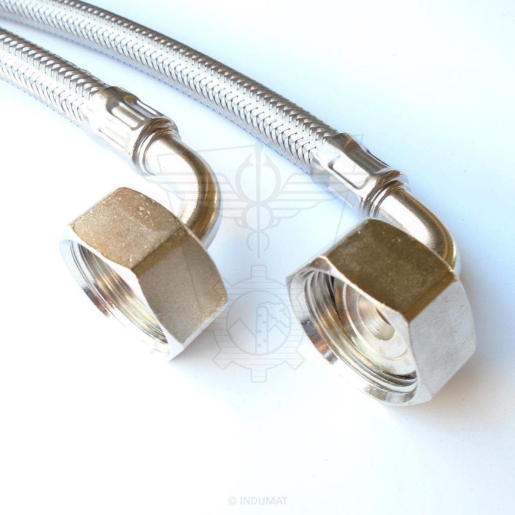 Manguera flexible PEXI F3/4 90°xF3/4 90° - 440026-CCA