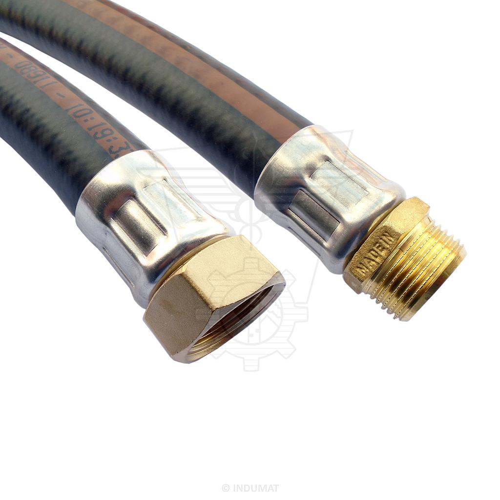 Flexible hose PLUTONE PO DN25 M1" x F1" - 433025