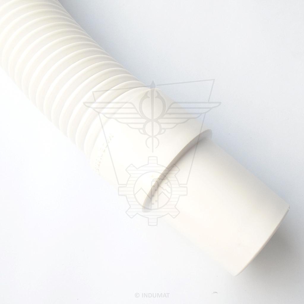 Saug- und Druckschlauch KUNDENSPEZIFISCHE SERIE: ASPIRAFLEX WHITE - 2 x CONICAL CUFF - 446-10-02