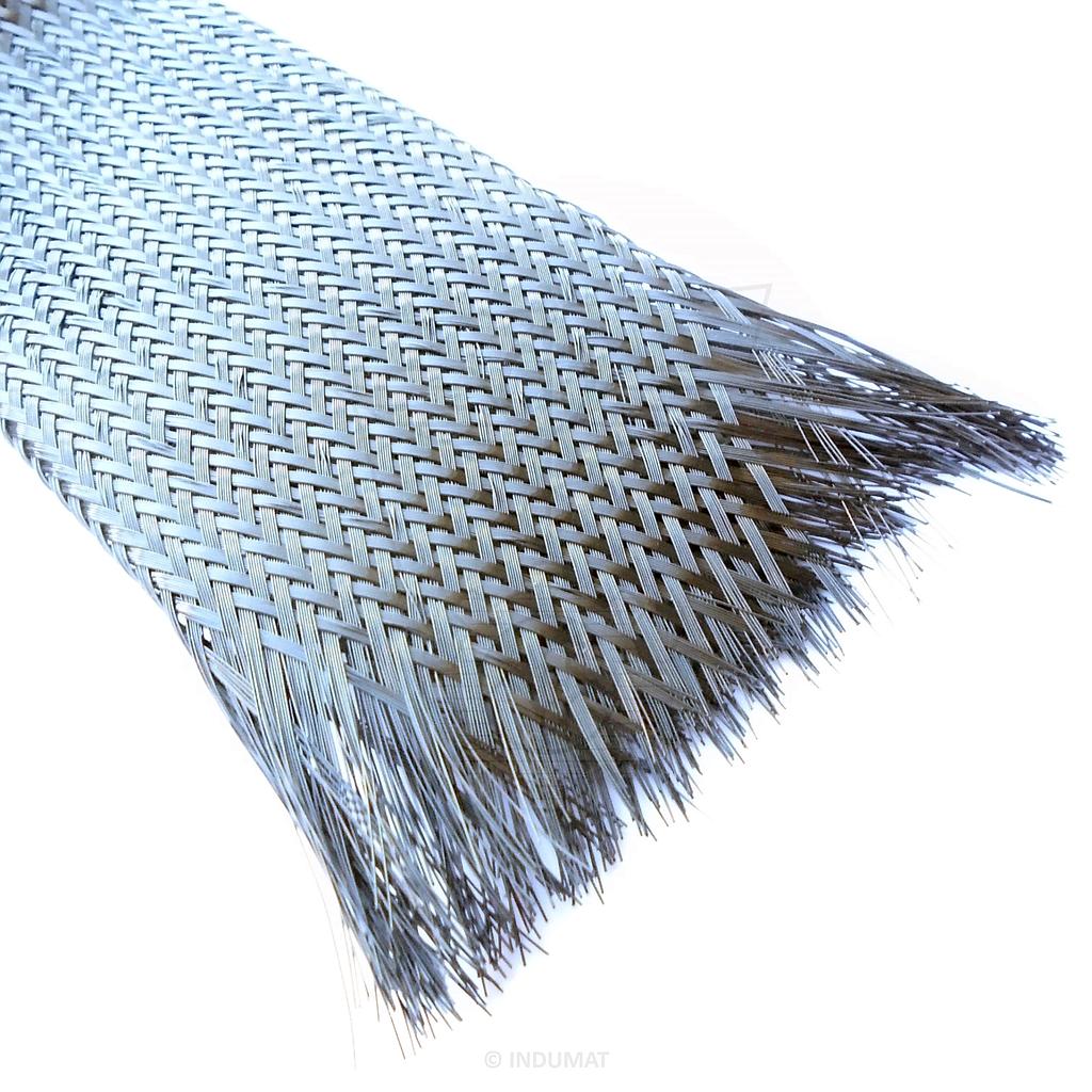 Schutzschlauch geführt / aus Kunststoff: Kunststoff-Geflechtschlauch PA6 - 105100