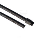 [103100...] Protective hose conducted / Made of plastic: Corrugated polyamid protective flexible tubing - COR-PA6-V0 (BLACK) 