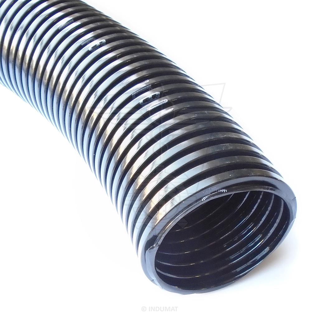 Protective hose conducted / Made of plastic: Corrugated polypropylene protective flexible tubing - COR-PP (BLACK)