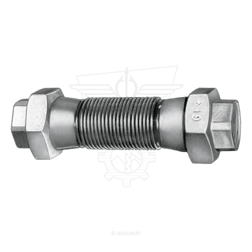 Stainless steel bellow with female thread (fig330) - Type VGI with greater length - 412HV