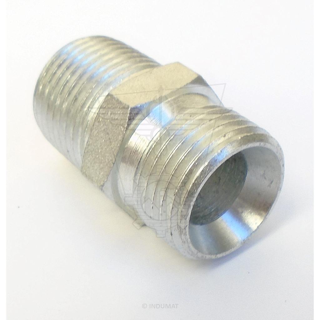 Accouplement Galvanisé en Acier M x M ISO7 pour INGAS® & EXAGAS® - 325MM7