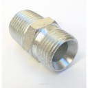 Accoppiamento in acciaio zincato M x M ISO7 per INGAS® & EXAGAS® - 325MM7 (M 1/2'' BSP 60° x M 1/2'' BSP)