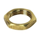 Lock-nut brass - Gas pipe thread - 335 (1/4")