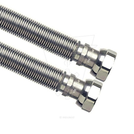 Mangueras flexibles de acero inoxidable - Tubos flexibles para calefactor / fan coil - INOX-EXPAND® F1/2xF1/2 - 4260131