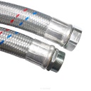 Tubo flessibile in EPDM con treccia in acciaio zincato e raccordi in acciaio zincato DN40 M6/4" x F6/4" - 406040S (500)