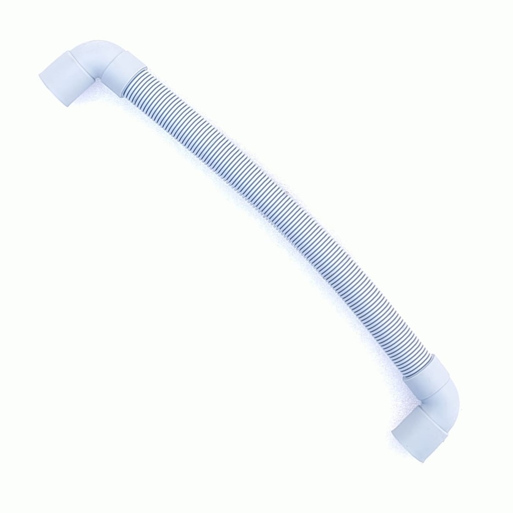 Double U-shaped drain pipe with elbow sleeves - 409CC