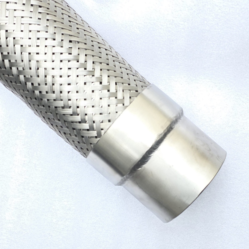 Stainless steel flexible hoses AISI 316L – EN 1.4404 with steel welding ends - 400012