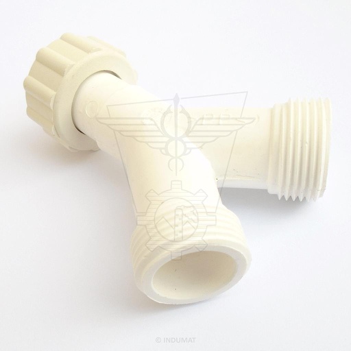 [315005434MFM] Raccordo in PVC Y M3/4xF3/4xM3/4
