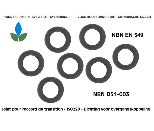 [6080312G] Dichting GAS EN549 - 608312G