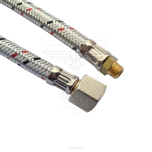 Tuyau flexible pour brûleur mazout M1/8" x F3/8" - 407001