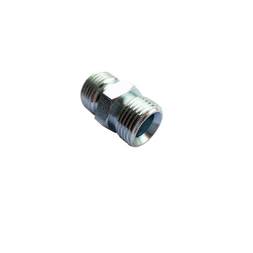 Doppelnippel aus verzinktem Stahl M x M - 317Z
