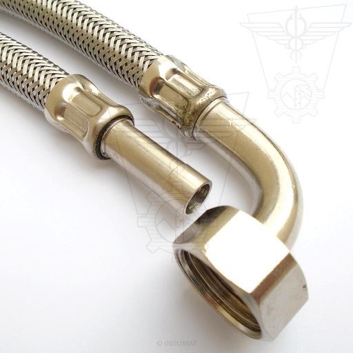 [403020...C90] Verstellbarer Rohrleitungs schlauch - SANIFLEX® D10xF1/2 C90 - 403020-C90