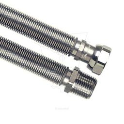 Roestvrij staal Flexibele slangen - verwarming / ventilator slangen - INOX-EXPAND® M1/2xF1/2 - 426013