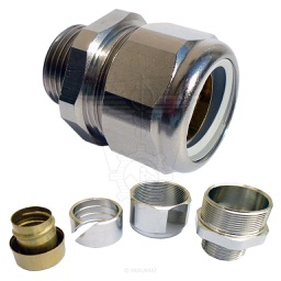[102122...P] Cable protection / Cable protection connectors / Made of metal:  RMF-P for SAR-AG, SAR-CU, DAR-CU - 102122