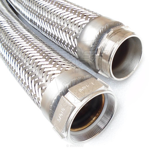 Tuyaux flexibles métalliques M x F NBN EN ISO 10380 - 400001