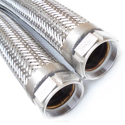 Flexible metal hose F x F EN ISO 10380 - 400002