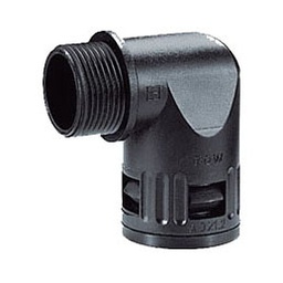 [105020...RQW1] Connector RQW1 (BLACK) - Without sealing - IP 65 - 105020-RQW1