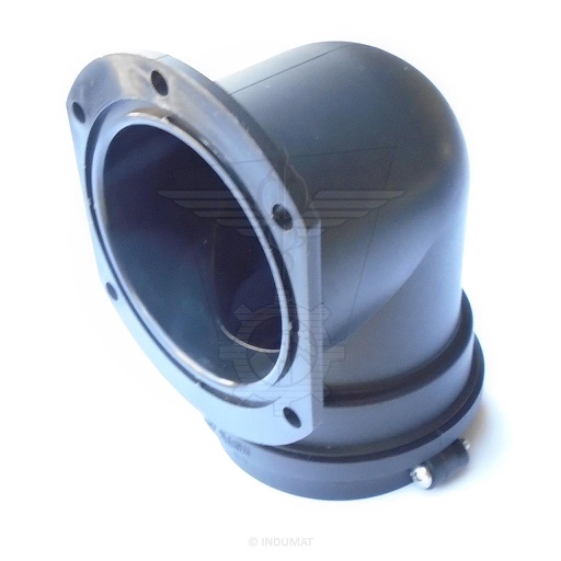 [104280...] Plastic koppeling voor kabelbeschermingsslangen COR-FITTING-MULTI 90° (ZWART) - 104280-00