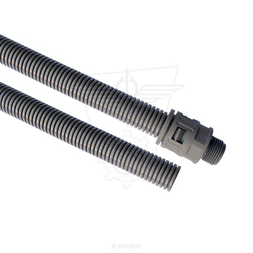 [103101...] Schutzschlauch geführt / aus Kunststoff: Flexibel Polyamid-Wellschutzschlauch - COR-PA6-HB (GRAU) 