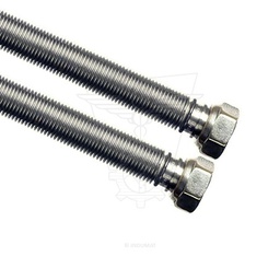 Stainless steel flexible hoses - Heater / Fan coil hoses INOX-EXPAND® F 3/4'' x F 3/4'' - 4260201