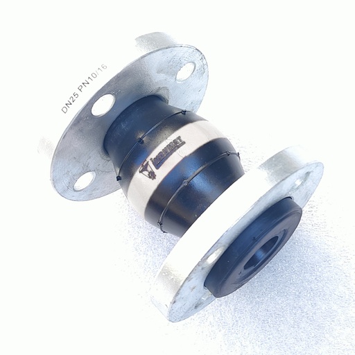 Giunto di dilatazione in gomma NBR (grado alimentare), serie White Line, con flange libere – 413EVRW